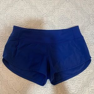 Blue lulu speed up shorts